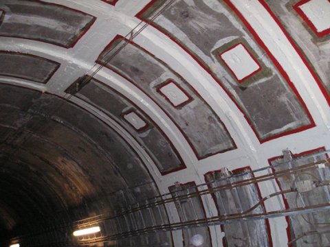 Stanice metra B Českomoravská, Praha - hydroizolační injektáž + nátěr 